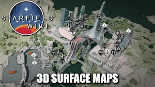 New Starfield Update | 3D Surface Maps of all Towns and Cities | Starfield Wiki