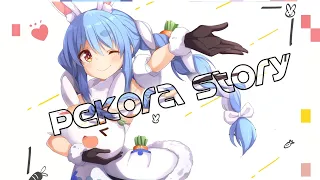 PekoraRap Story - ( Usada Pekora song) - Full Song + ( Full  romaji Lyric )