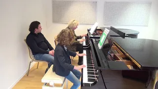09.11.2019 Richard Rait: Mira Marchenko piano master-class at Zakhar Bron School of Music, Zurich