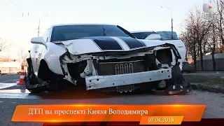 ДТП з розтрощеним Chevrolet Camaro у Білій Церкві