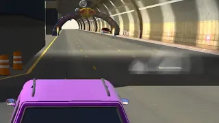 Drag racing with the glitch smart car/ car parking multiplayer