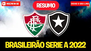 FLUMINENSE X BOTAFOGO - BRASILEIRÃO SERIE A 2022 - 33ª RODADA - NARRAÇÃO