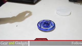 6 Sided metal Blue Spinner