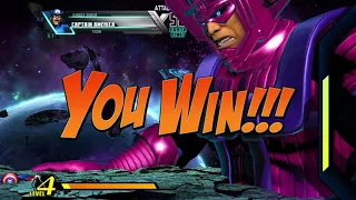 Galactus unlock as a playable character and ending  ULTIMATE MARVEL VS. CAPCOM 3