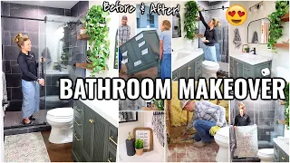 BATHROOM MAKEOVER!!😍 EXTREME BATHROOM REMODEL | HOUSE TO HOME Honeymoon House Episode 6