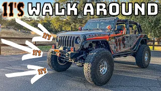 WALK AROUND - Daily Driven Rock Crawler - JEEP Wrangler JLU Build