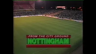 1989/90 - Nottingham Forest v Crystal Palace (League Cup 3rd Rd Replay - 1.11.89)