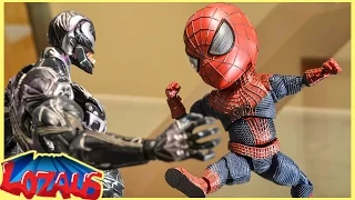 BABY SPIDERMAN Stop Motion Video with Pikachu & Venom