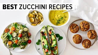 BEST ZUCCHINI RECIPES | easy & healthy recipes to love!