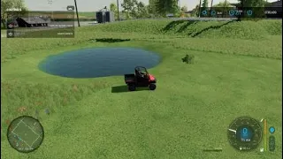 how to make a pond anywhere on No Mans Land-fs22