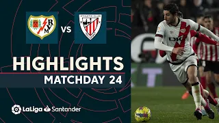 Highlights Rayo Vallecano vs Athletic Club (0-0)