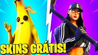 10 MELHORES SKINS *GRÁTIS* DO FORTNITE!