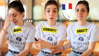 Worst MISPRONUNCIATIONS of English Words I do as a FRENCH Person (& Trying to FIX it)