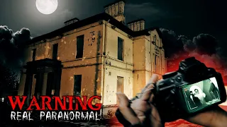 SERIOUSLY SCARY HAUNTED MURDER MANSION - REAL PARANORMAL ACTIVITY