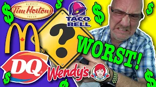 Letting the Cashiers Decide Their Worst Fast Food Items to eat for 24 Hours!!! Challenge!!!