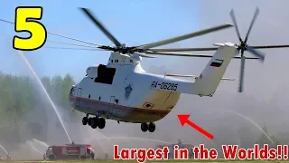 5 world's Largest helicotper  heavy-lift helicopters in the world