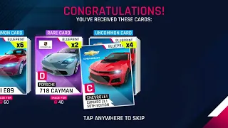 Burst of Speed II Card Packs Asphalt 9