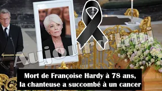 🔆Mort de Françoise Hardy à 78 ans, la chanteuse a succombé à un cancer