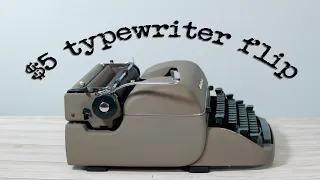 Cleaning a Moldy Typewriter (Quick Flip!)