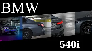 BMW 540i carporn HD 4K video underground