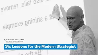 Six Lessons for the Modern Strategist