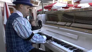 ALAN THOMPSON JR. RAGTIME PIANO PERFORMANCE AT DISNEYLAND