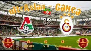 Lokomotiv Moskva - GALATASARAY (ultrAslan - GƏNCƏ) [28.11.2018]