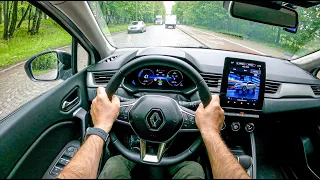 NEW Renault Captur Plug-In Hybrid (160 HP) | 0-100 | POV Test Drive #775 Joe Black