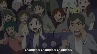 The Crowd Chanting For Champion Ash Pokemon (2019) Episode 112 English Sub