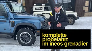 Wir nehmen euch mit: hier gibts eine komplette Probefahrt mit dem INEOS Grenadier