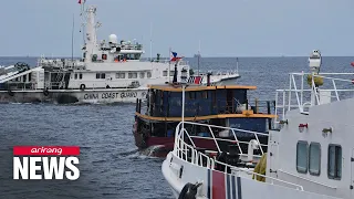 Chinese, Philippine ships collide in South China Sea