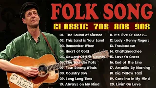 Top 50 Old Folk & Country Songs Of All Time - Woody Guthrie, Neil Young, S.& Garfunkel, John Denver.