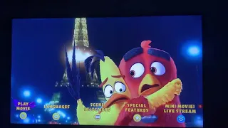 Opening to The Angry Birds Movie 2 2019 UK Blu Ray