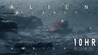 A L I E N P L A N E T | 003 | 10HR | Mining Colony (Ambience + Ambient Spacewave)