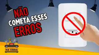 Principais ERROS na Instalação de Interruptor com Tomada