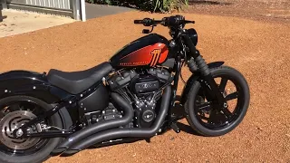 2022 Harley Davidson Streetbob 114 with mods