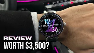 LOUIS VUITTON Tambour Horizon Light Up Connected Watch Review: Worth $3500?!