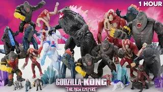 Unboxing EVERY Godzilla X Kong Toy! (The New Empire Merch) - 1 HOUR