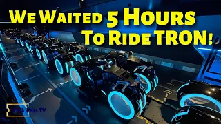 TRON LightCycle Run at Magic Kingdom 4K Ride POV | TRON Full ride POV at Walt Disney World!