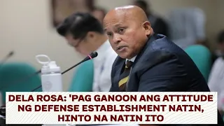 Sen. Ronald "Bato" dela Rosa,NAINIS sa sagot ng DND kaugnay sa panukalang ibalik ang mandatory ROTC.