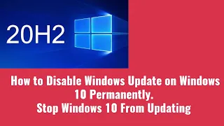 Best way to Disable Windows Automatic Updates on Windows 10 Permanently | Disable Windows 10 Update