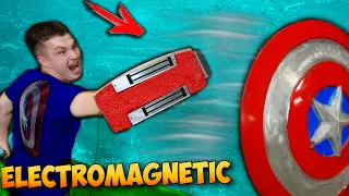 ELECTROMAGNET SHIELD CAPTAIN AMERICA ...Does Work ?