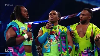 THE NEW DAY RETURN TO SMACKDOWN LIVE