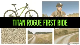 How to start mountain biking - Titan Rogue beginner first ride