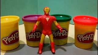 Iron Man Play Doh Железный Человек Плей До