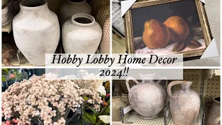 Hobby Lobby Home Decor Finds 2024!!