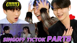 KENAPA MEREKA TIDAK TOS??😭 | SINGOFF TICTOK PART8 [REAKSI KOREA, REZA VS MIRRIAM EKA]