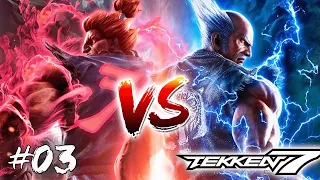 Heihachi Mishima vs Akuma | Tekken 7 story Mode Akuma vs Heihachi | Akuma vs Heihachi Mishima