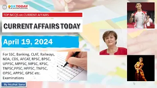 19 April 2024 Current Affairs by GK Today | GKTODAY Current Affairs - 2024 March