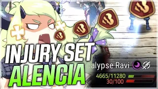 INJURY SET CHANGES is BEST BUFF FOR ALENCIA!! - Epic Seven